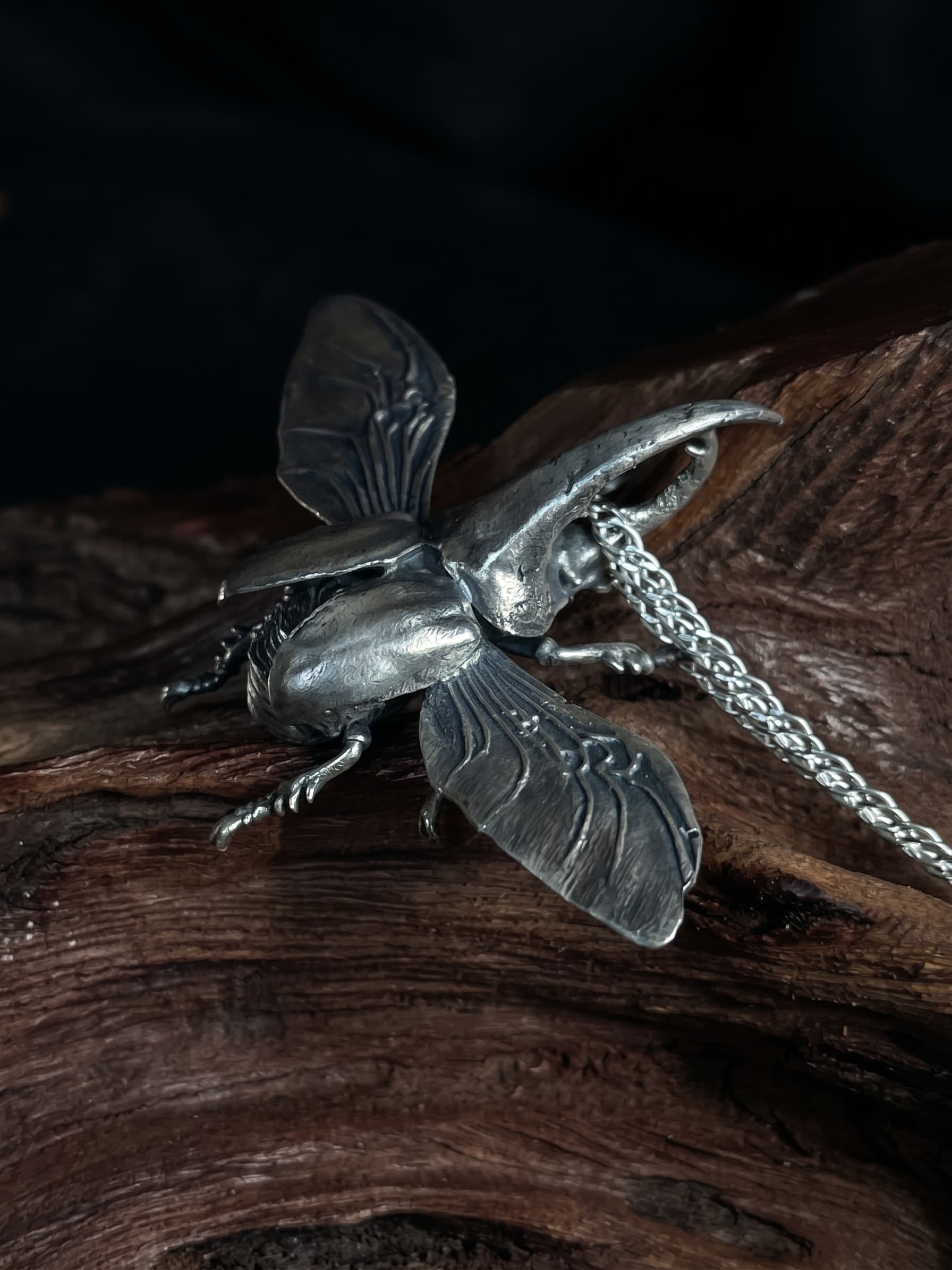 Dije Hércules en Vuelo en plata .925